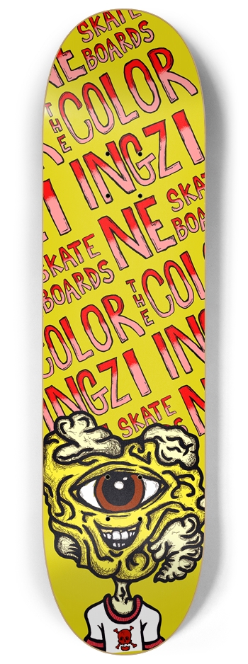 T C Z S B 8-1/4 Skateboard Deck