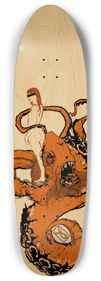 Custom Skateboard Punk Nose Shape