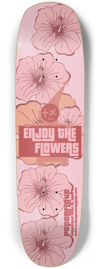 Enjoy The Flowers Square Nose