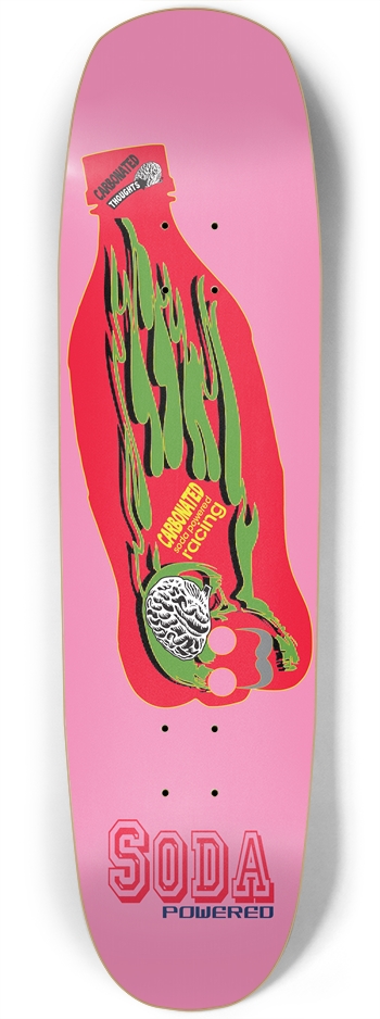 Soda Bottle Square Nose Skateboard