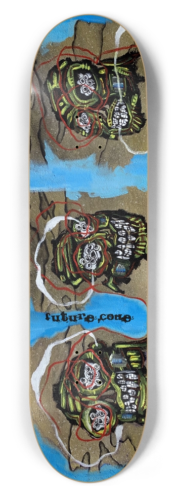 Hear, See, Speak - Popsicle W 8.5”x L 32.75” 8-1/2 Skateboard Deck