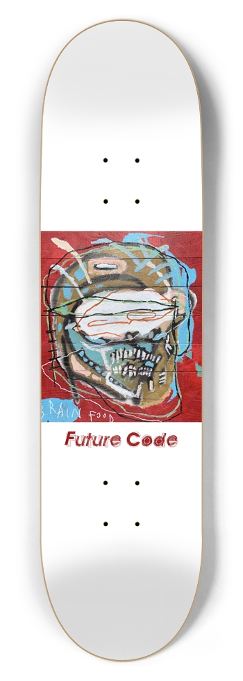 Brain Food - Popsicle W 8.5” x L 32.75” 8-1/2 Skateboard Deck