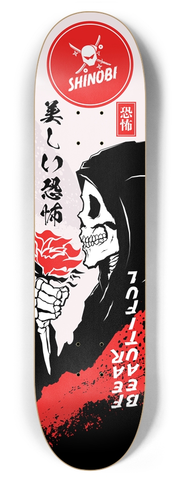 Beautiful Fear - 7.87 Inch 7-7/8 Skateboard Deck