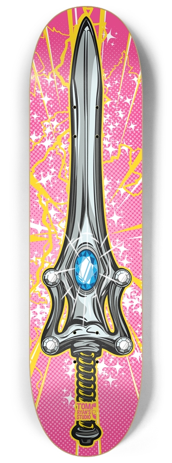 Adora Sword 8.25 8-1/4 Skateboard Deck