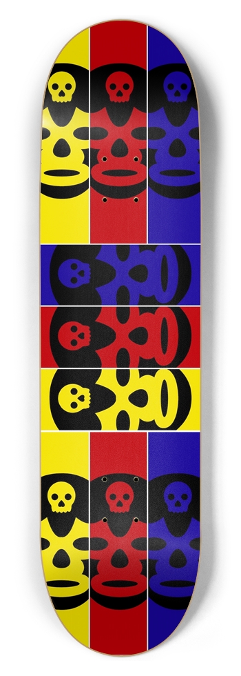 Lucha Muerte 8-1/2 Skateboard Deck