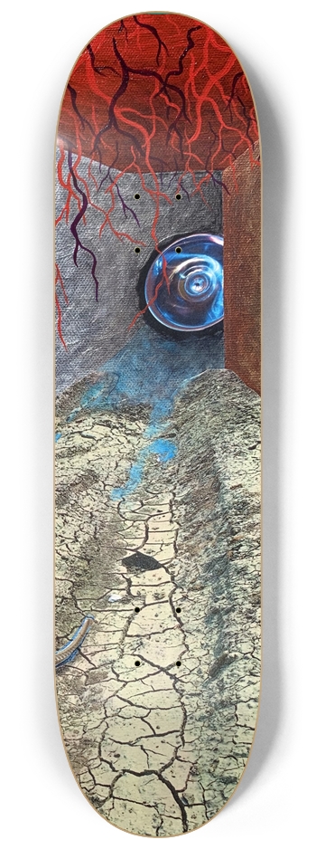 BD 3 Triptych P - W 8.25” x L 32.375” 8-1/4 Skateboard Deck