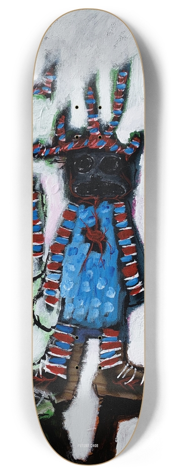 FP 3 Triptych - W 8” x L 32.25” 8 Inch Skateboard Deck