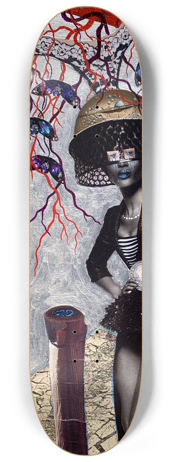 BD 1 Triptych P - W 8.25” x L 32.375” 8-1/4 Skateboard Deck