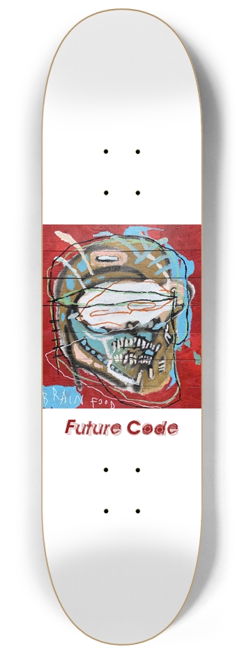 Brain Food - Popsicle W 8.25” x 32.375” 8-1/4 Skateboard Deck