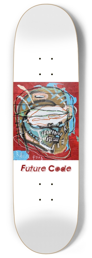 Brain Food - Popsicle W 9” x L 33.25” 9 Inch Skateboard