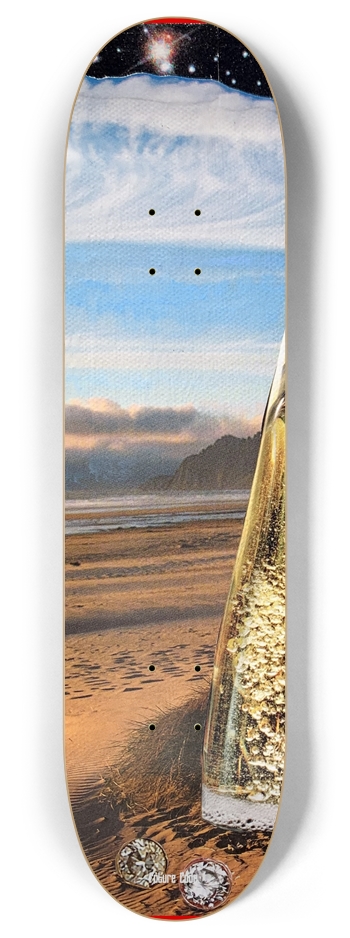 R 1 Triptych P 8” x L 32.25” 8 Inch Skateboard Deck