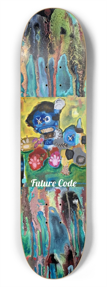 Patch n Fill - Popsicle W 7.75” x L 32” 7-3/4 Skateboard Deck