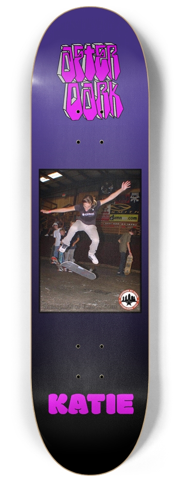 Katie Kick Flip 8-1/4 Skateboard Deck