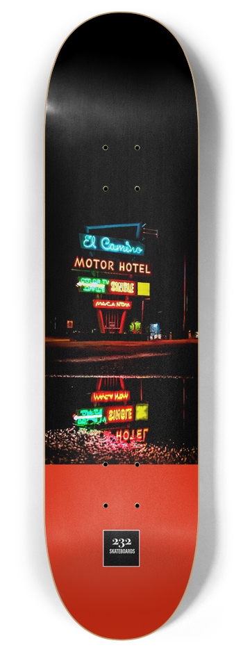 El Camino 8 Inch Skateboard Deck