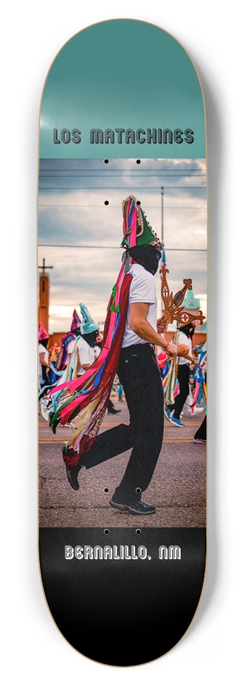 Los Matachines  8-3/4 Inch Skateboard