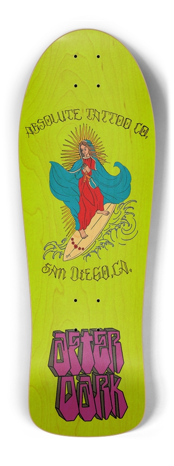 Absolute Tattoo Lime Green Old School 1.1 Old School Shape