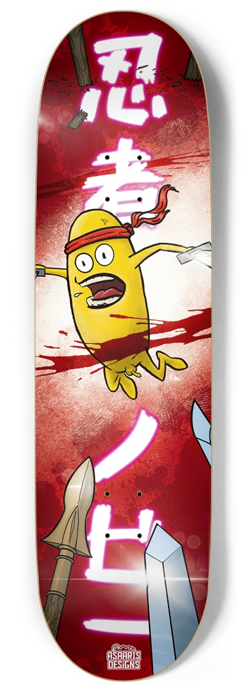Ninja Bean 9.0” 9 Inch Skateboard