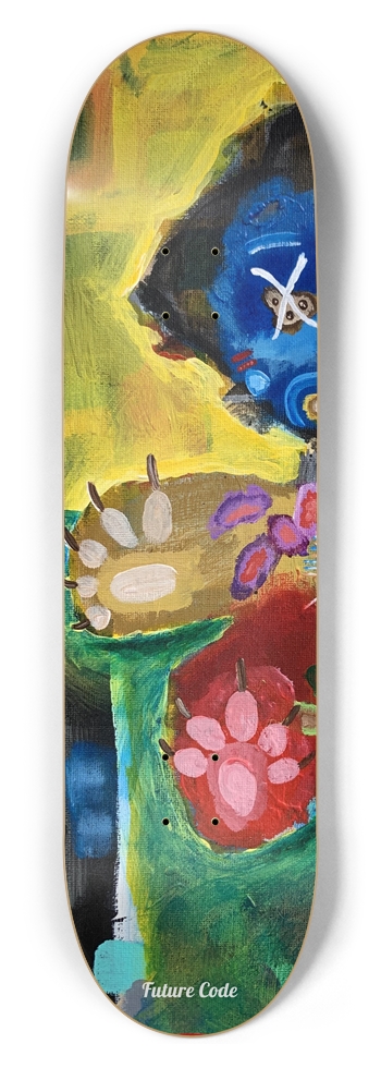 PnF 1 Triptych P 8.5” x L 32.75” 8-1/2 Skateboard Deck