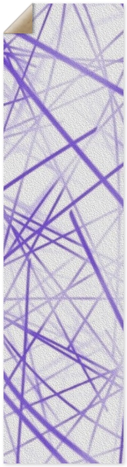 Abstract PurpNWhite Grip