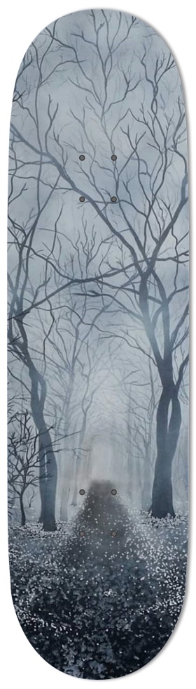 Grey Path 9 Inch Skateboard