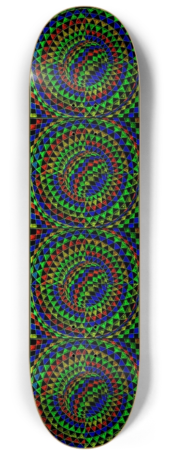 Black Opal 8-1/4 Skateboard Deck