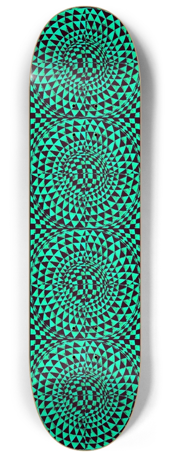 Turquoise 8-1/4 Skateboard Deck