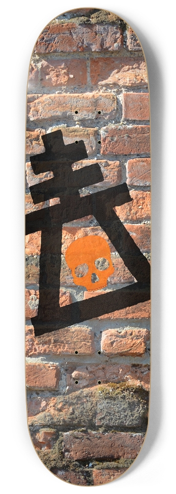 Raincross Skull 9 Inch Skateboard