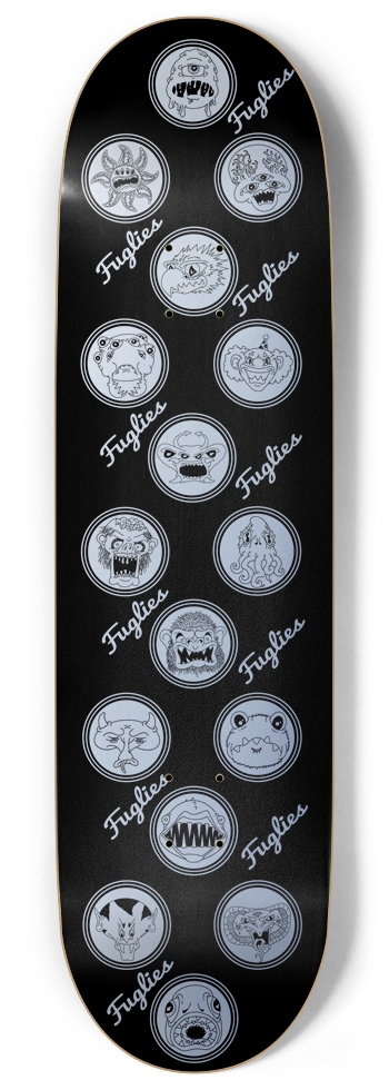 Fuglies 9" Popsicle Deck 9 Inch Skateboard