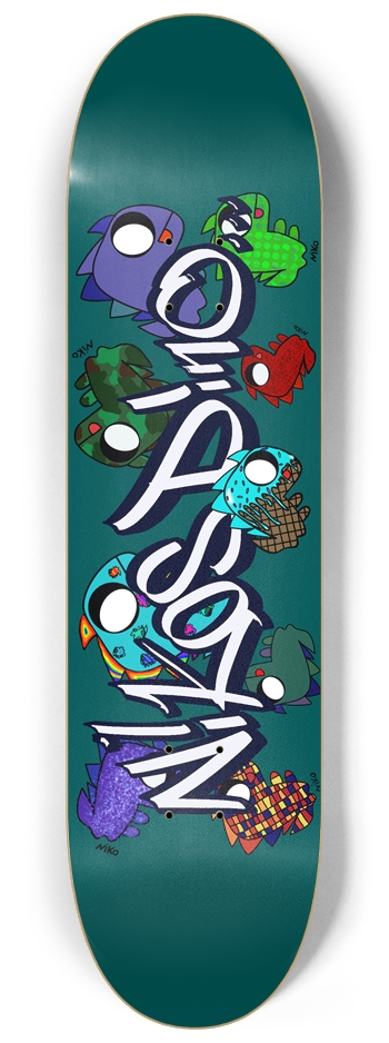 Custom Skateboard 8-1/4 Skateboard Deck