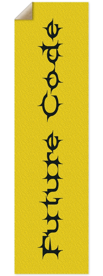 Future Code Griptape 9” x 33” 9 x 33 Inch Griptape