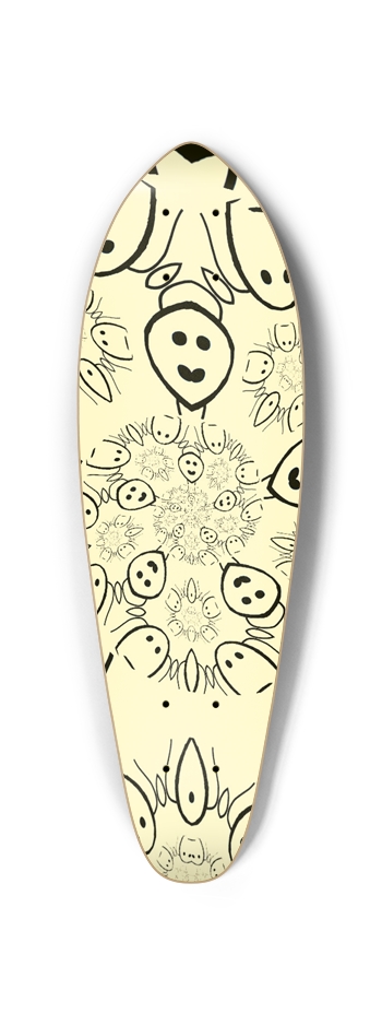 Shiny Happy People everywhere Mini Cruiser