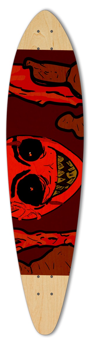 Custom Longboard Pintail Longboard
