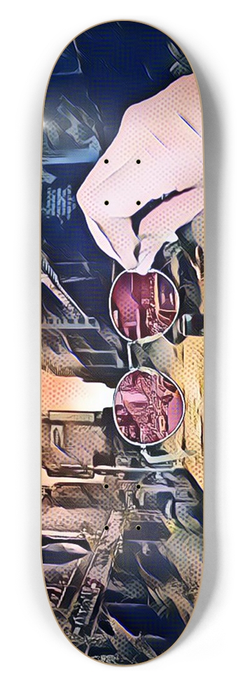 Arrested Perception 8-1/2 Skateboard Deck