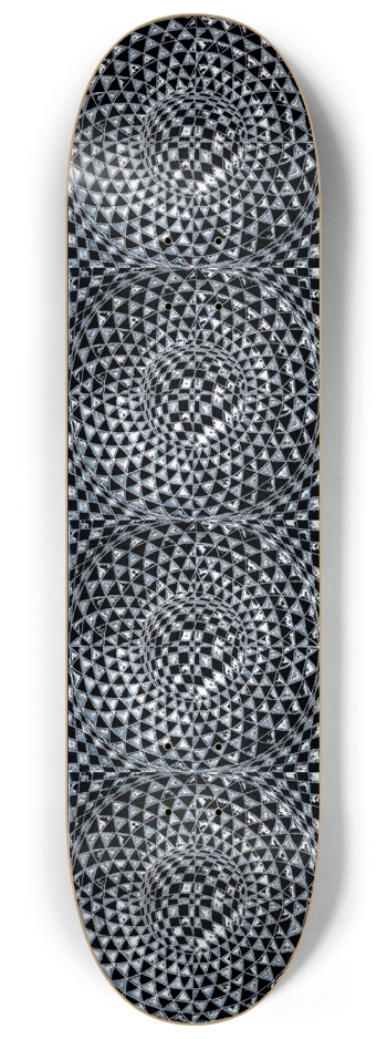 Snowflake Obsidian 8-1/4 Skateboard Deck