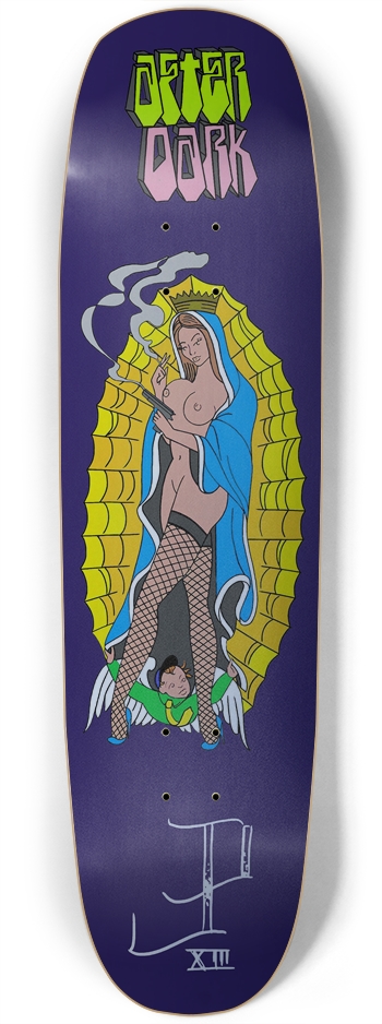 Mary Is A Badass Dark Blue Square Nose Square Nose