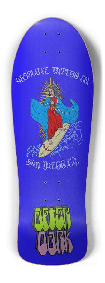 Absolute Tattoo Dark Blue Old School Shape