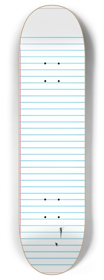 Sketch Art 8 8 Inch Skateboard Deck