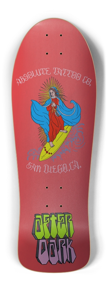 Absolute Tattoo  Red Old School Shape