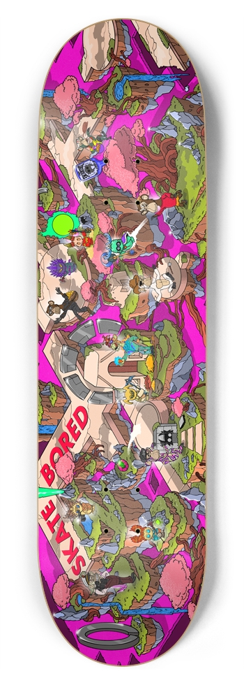 Custom Skateboard 8-3/4 Inch Skateboard