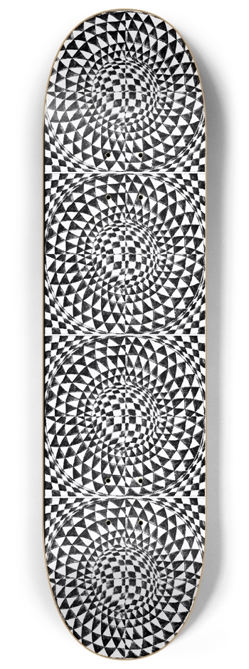 Onyx and Pearl 8-1/4 Skateboard Deck