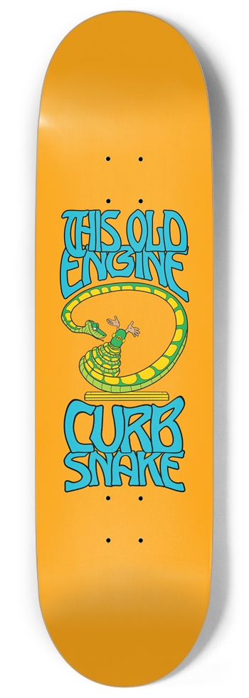 Curb Snake Deck (9") 9 Inch Skateboard