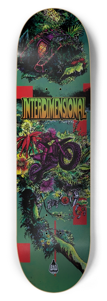 Bad Ink- Interdimensional Moto 8-3/4 Inch Skateboard