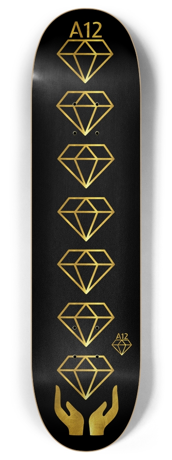 A12-3 / 8'' 8 Inch Skateboard Deck