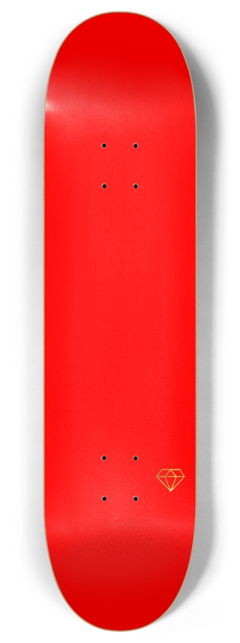 #FF0000 / 8'' 8 Inch Skateboard Deck