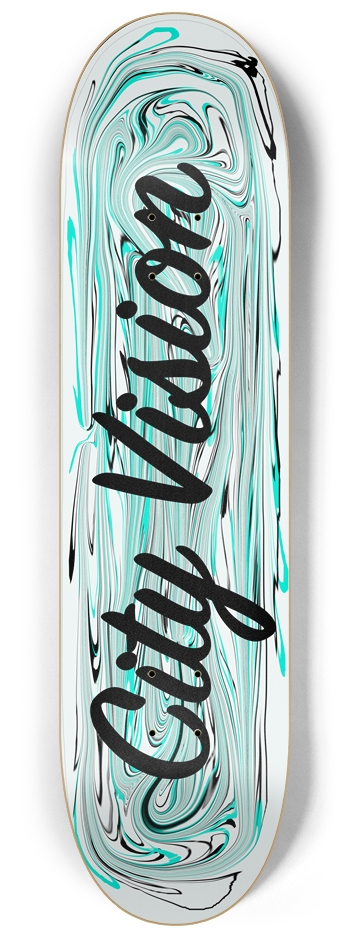 Warped Board (T) 8-1/4 Skateboard Deck