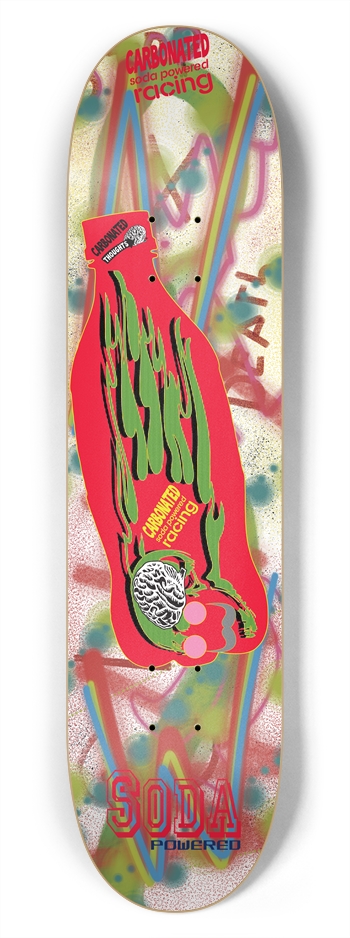 Street Bottle Racer 7-3/4 Skateboard Deck