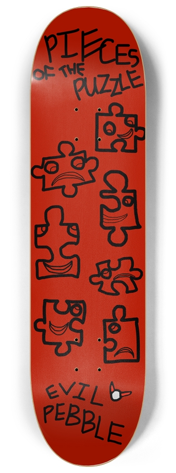 PiecesOfThePuzzleDeck5/8.25 8-1/4 Skateboard Deck