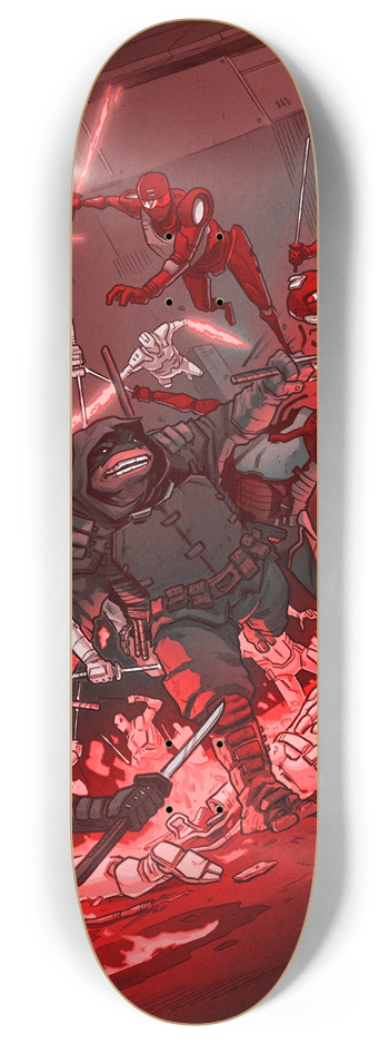 RONIN - SEEING RED 8 Inch Skateboard Deck
