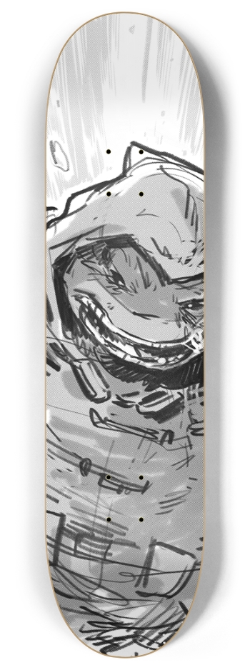 RONIN - ROUGHED UP 8 Inch Skateboard Deck