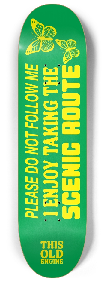 Scenic Route Deck (8.25") 8-1/4 Skateboard Deck